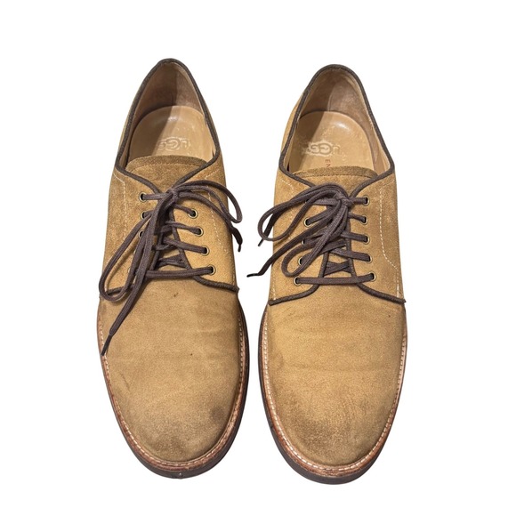 UGG Men\'s Jovin Chestnut‎ Suede Oxford Shoes Size 12 Lace Up 1018685 main image 8